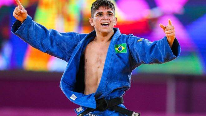 Renan Torres conquistou a medalha de ouro no judô
