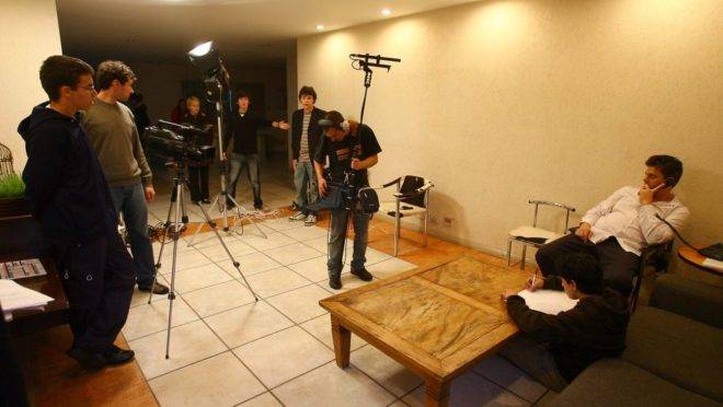 Gravação do média-metragem