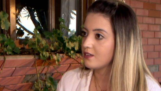 Em entrevista ao SBT, Allana defendeu o pai, Edison Brittes, assassino confesso do jogador Daniel.
