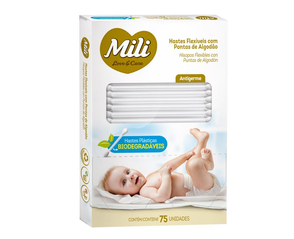 O plástico usado nas hastes torna-se biodegradável com a adição do composto <em>d2w</em>, que acelera a decomposição do canudo. Foto: divulgação. O plástico usado nas hastes torna-se biodegradável com a adição do composto <em>d2w</em>, que acelera a decomposição do canudo. Foto: divulgação.