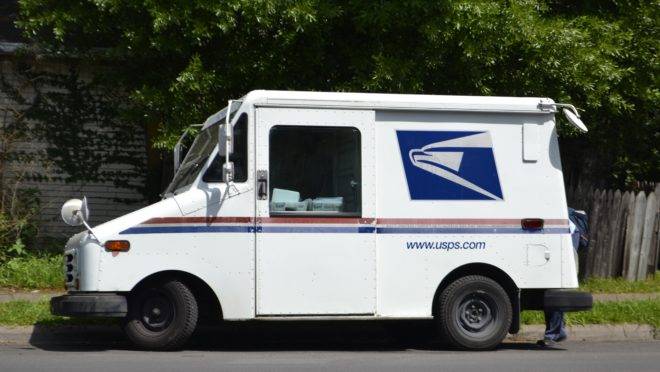 Van do Serviço Postal dos EUA