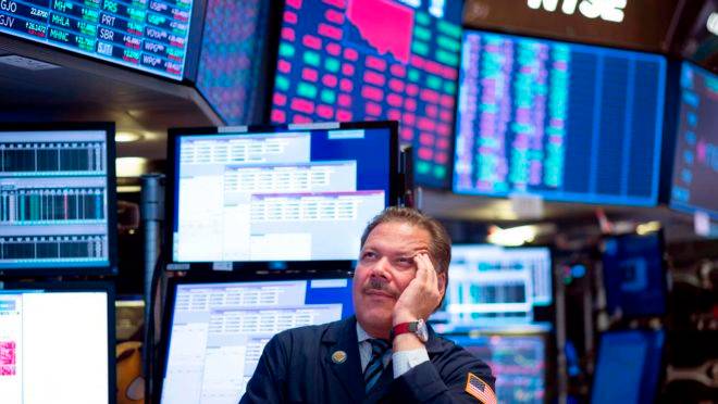 Trader na Bolsa de Nova York