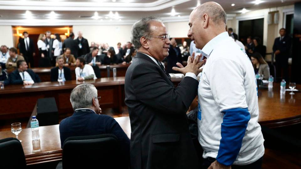 Carlos Walter Martins Pedro e José Eugenio Gizzi