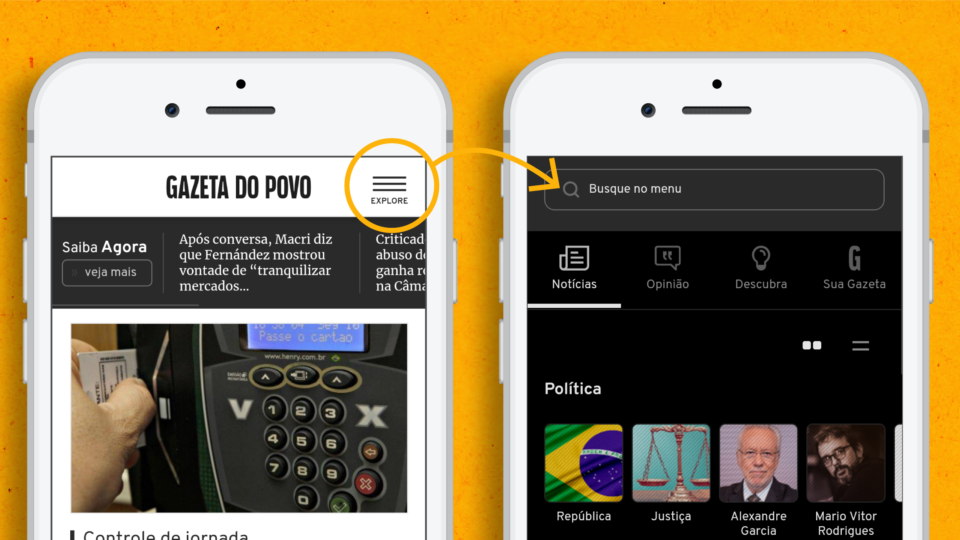 Reparou? A Gazeta do Povo está mais leve para ler, ouvir e assistir Reparou? A Gazeta do Povo está mais leve para ler, ouvir e assistir