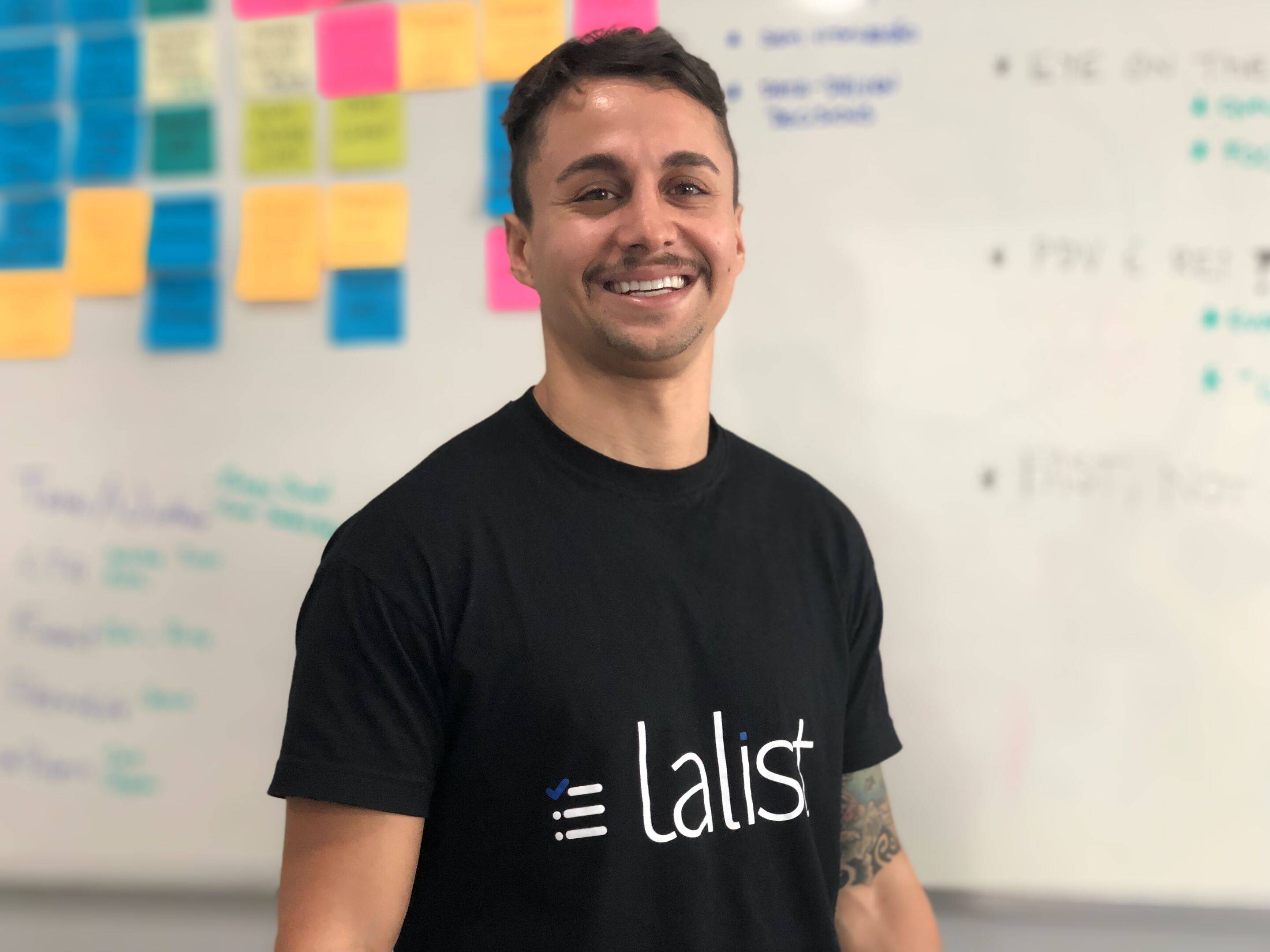 Um dos fundadores da Lalist.