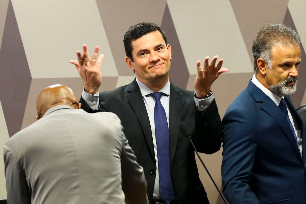 O ministro da Justiça e Segurança Pública, Sergio Moro