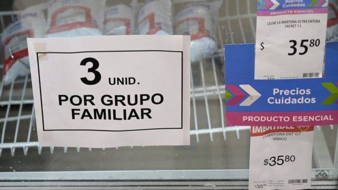 Produtos já estão sendo racionados em Buenos Aires