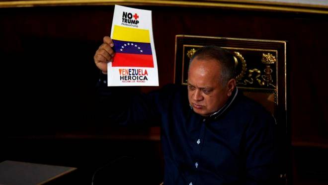 Diosdado Cabello e EUA