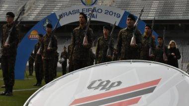 Athletico fará homenagem ao Exército antes de duelo com o São Paulo na Arena