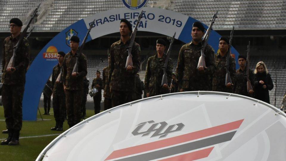 Athletico fará homenagem ao Exército antes de duelo com o São Paulo na Arena