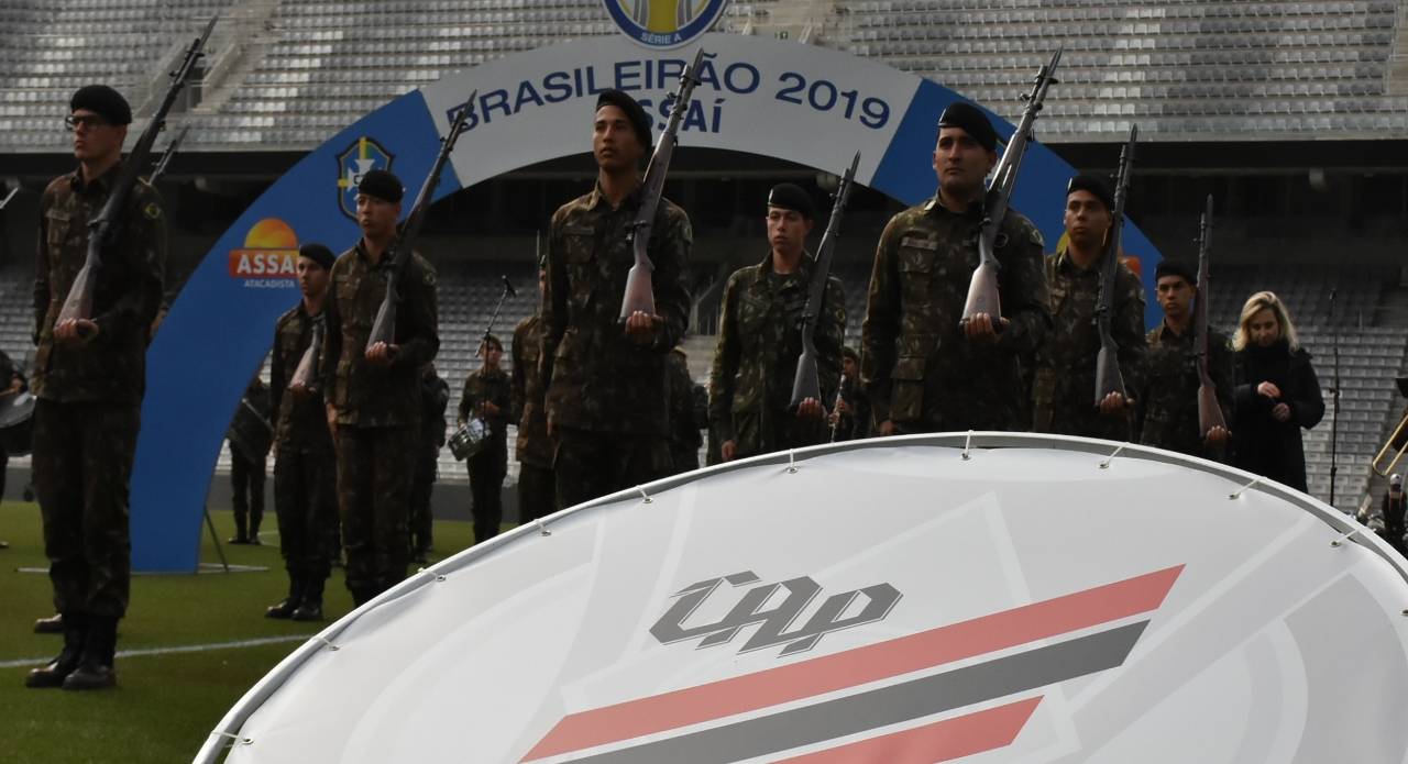 Athletico fará homenagem ao Exército antes de duelo com o São Paulo na Arena