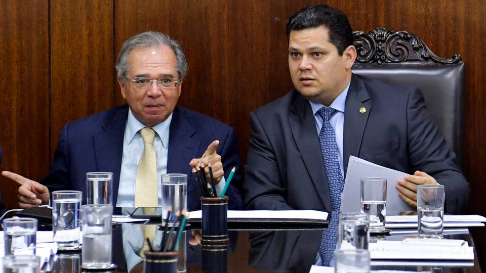 Novo Pacto Federativo: Paulo Guedes e Davi Alcolumbre