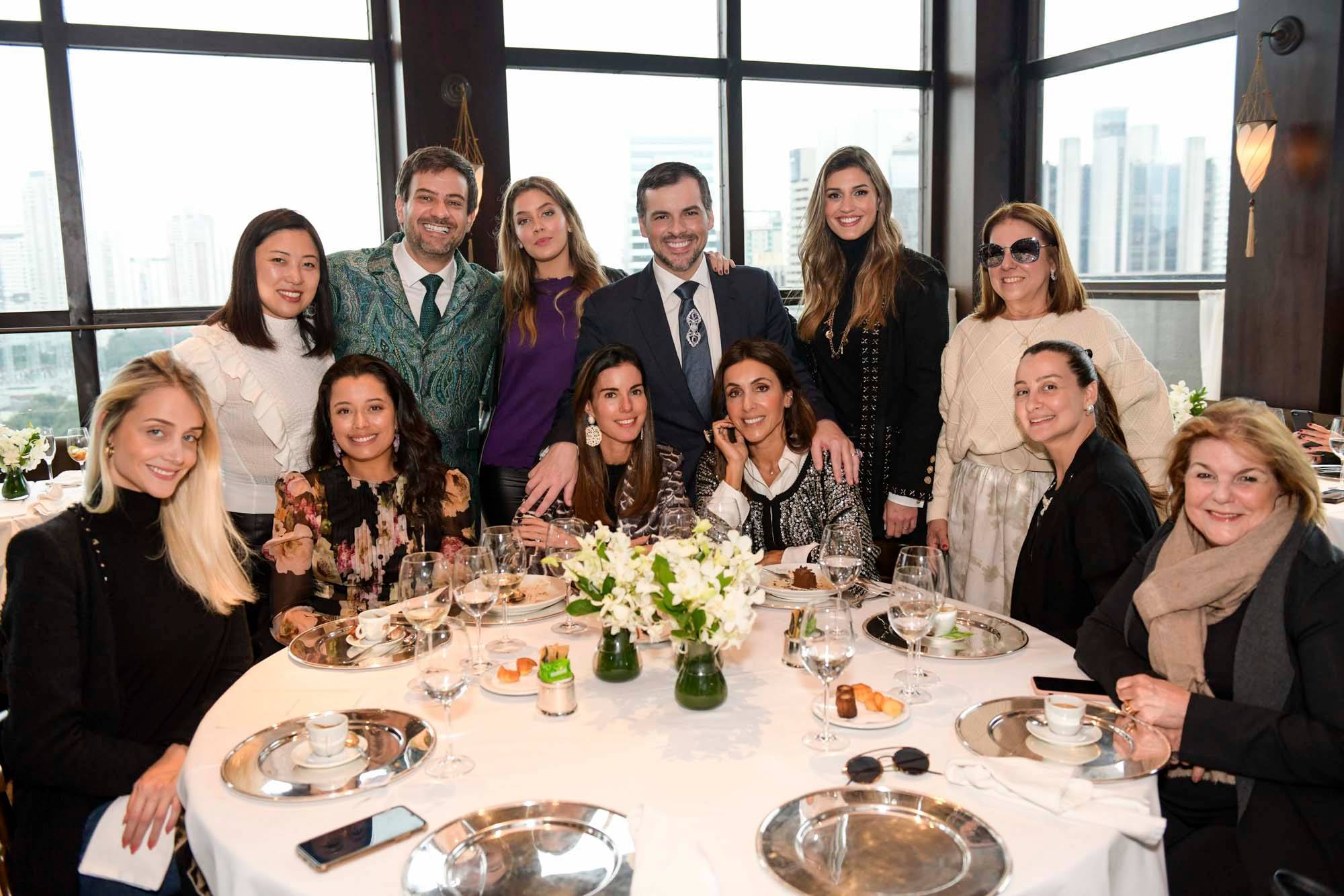 O almoço de comemoração no Parigi. (crédito: divulgação). O almoço de comemoração no Parigi. (crédito: divulgação).