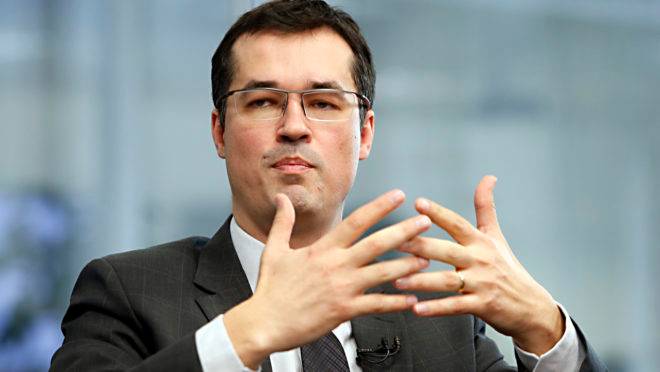 Procurador Deltan Dallagnol, chefe da força-tarefa da Lava Jato em Curitiba.