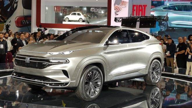 Conceito Fastback exibido no Salão de São Paulo 2018. Renyere Trovão/ Gazeta do Povo