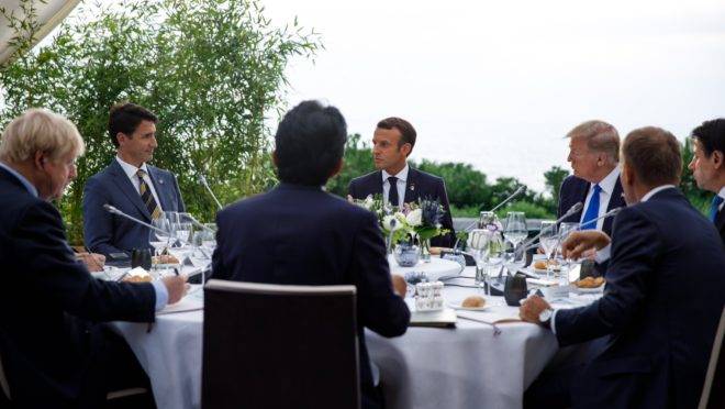 g7 biarritz frança