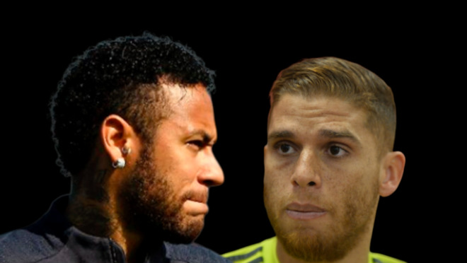 Neymar e Cuellar