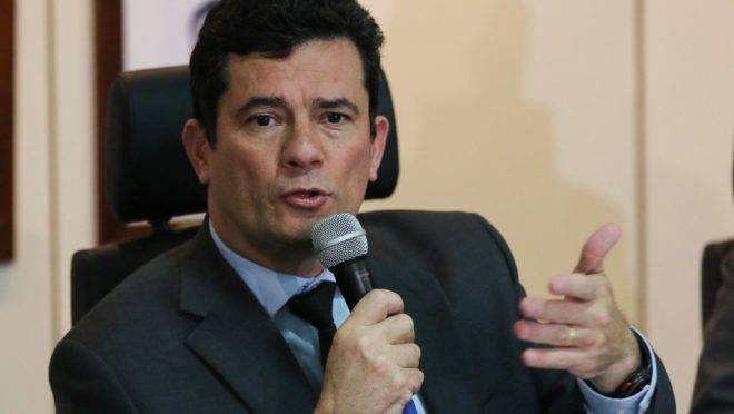 O ministro da Justiça e Segurança Pública, Sergio Moro.