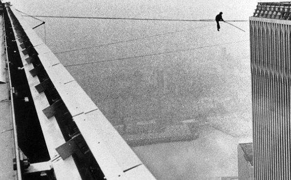 Philippe Petit entre as torres do World Trade Center