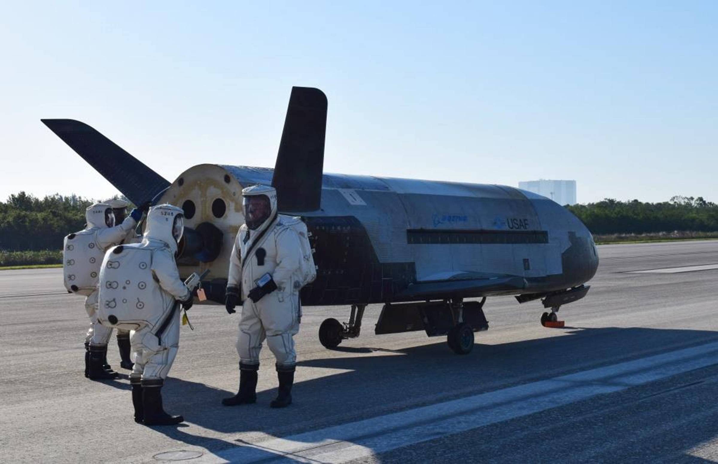 Veículo de teste orbital não tripulado X-37B da Força Aérea dos EUA