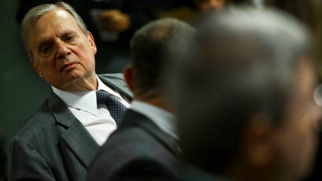 O relator da PEC da reforma da previdência, senador Tasso Jereissati.