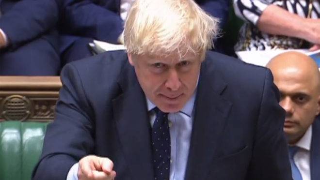Primeiro-ministro britânico, Boris Johnson