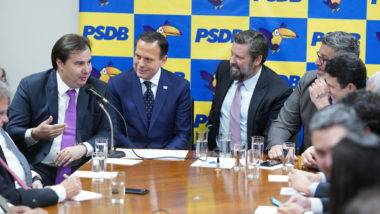 DEM de Rodrigo Maia apoiou PSDB nas últimas eleições presidenciais