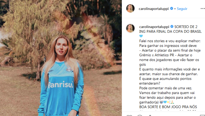 Sorteio que acabou sendo cancelado, mas gerou polêmica