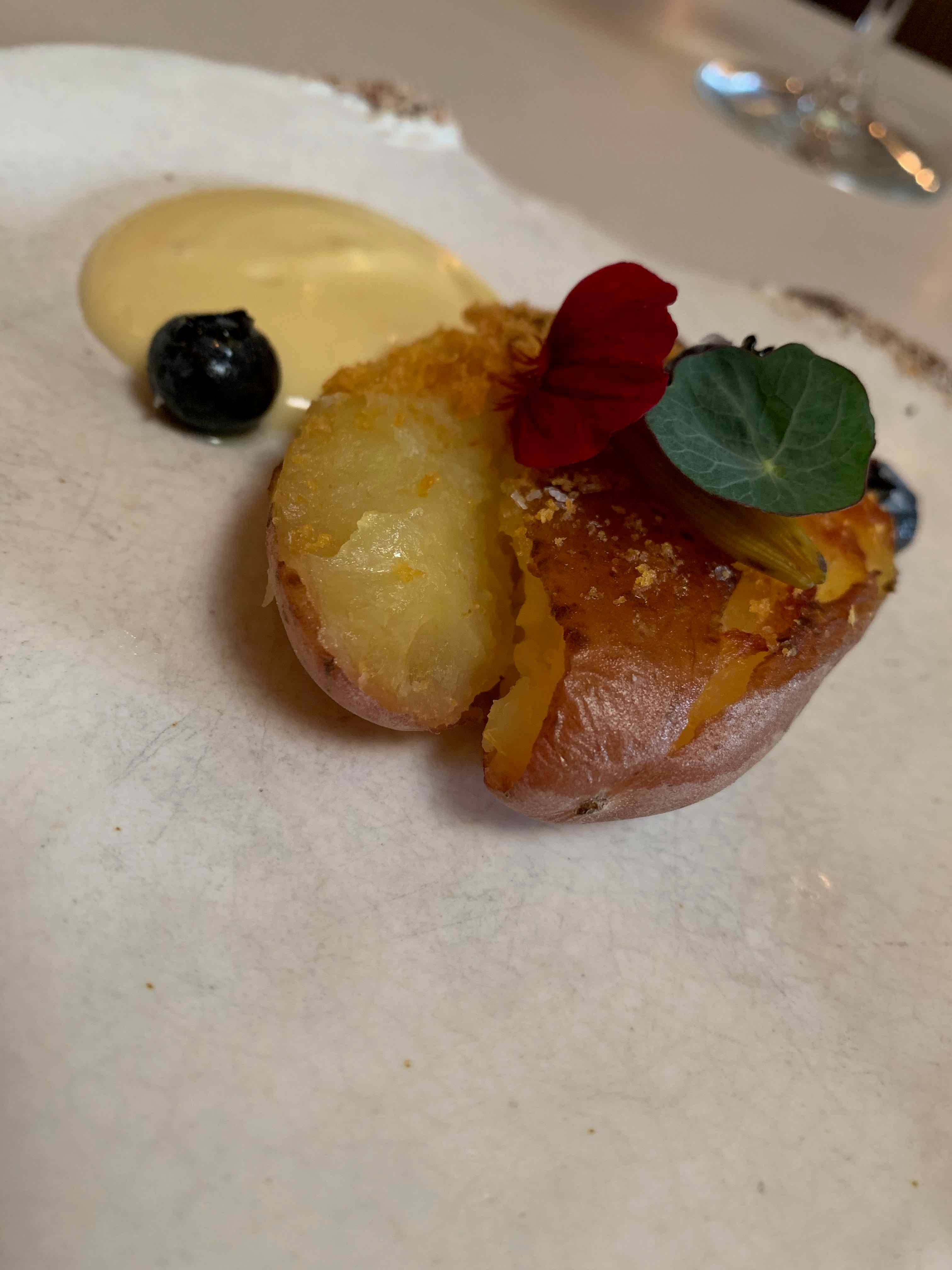 Potato bottarga Potato bottarga