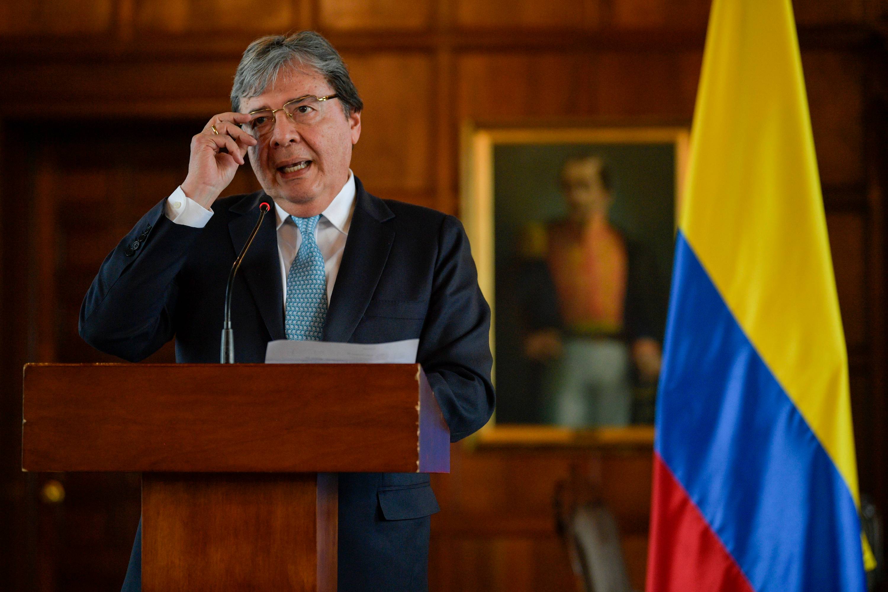 Ministro das Relações Exteriores da Colômbia, Carlos Holmes Trujillo