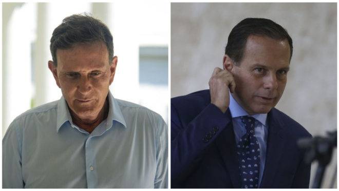 Crivella: Tânia Rego/ Agência Brasil – Doria: José Cruz/ Agência Brasil
