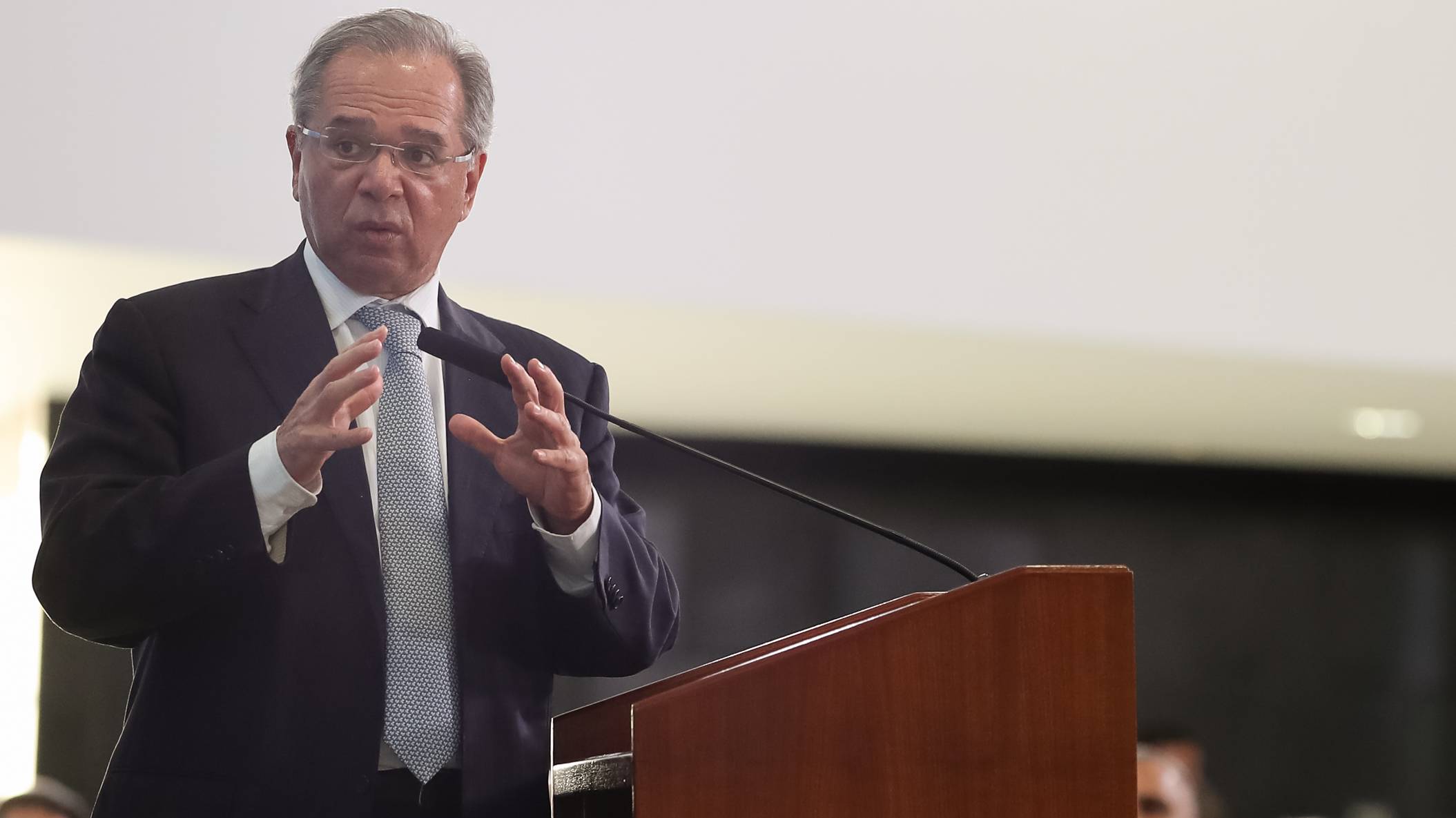 O ministro da Economia, Paulo Guedes