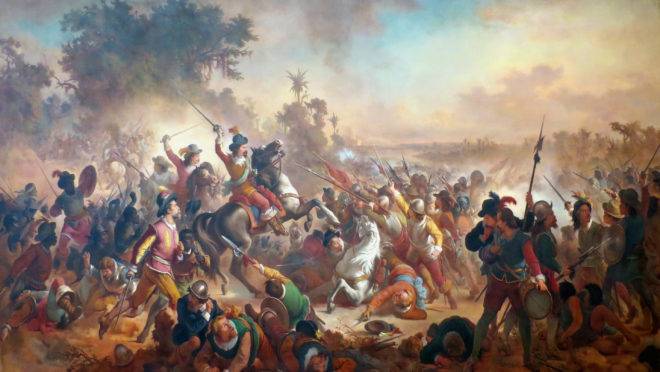 Batalha de Guararapes, por Victor Meirelles.