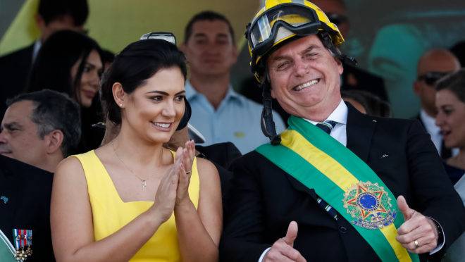 (Brasília - DF, 07/09/2019) Presidente da República, Jair Bolsonaro, durante desfile Cívico por ocasião do Dia da PátriarFoto: Alan Santos/PR