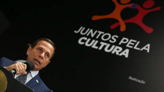 O governador do Estado de São Paulo, João Doria.