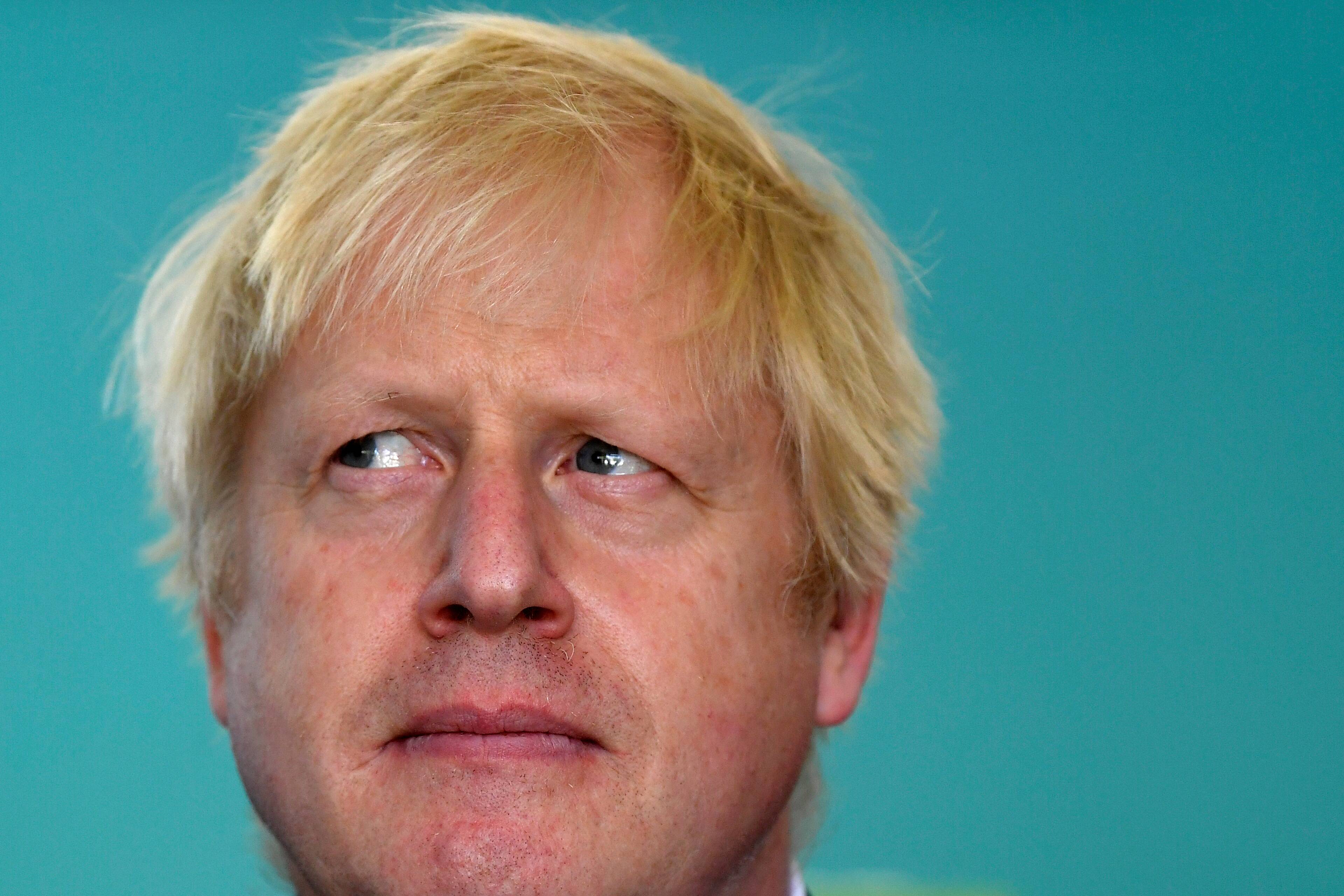 O primeiro-ministro britânico, Boris Johnson