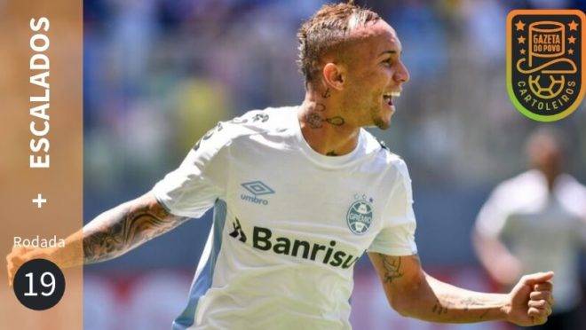 Os mais escalados da 19ª rodada do Cartola FC 2019.