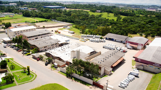 A fábrica principal da Risolotândia fica em Araucária, na Região Metropolitana de Curitiba.