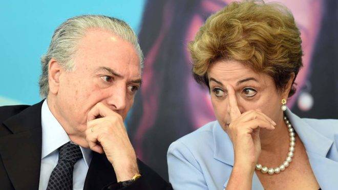 Temer disse em entrevista que não apoiou o “golpe” contra Dilma Rousseff