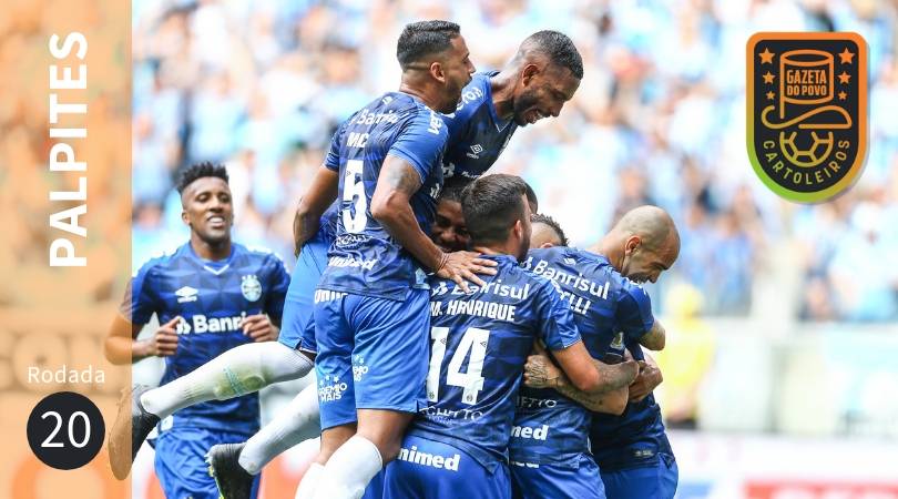 Grêmio encara o Santos na 20ª rodada do Brasileirão.