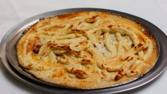 O Fuzillé, um dos pratos campeões na preferência dos clientes da Lellis Trattoria agora ganha também versão individual.