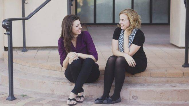 Joanna Duka e Breanna Koski: liberdade de não expressar mensagens que contrariem a fé.