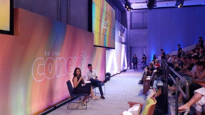 Fabiana Salles, CEO da Gesto e Rodrigo Galindo, CEO da Kroton Educacional