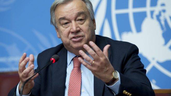 antonio guterres secretario geral onu