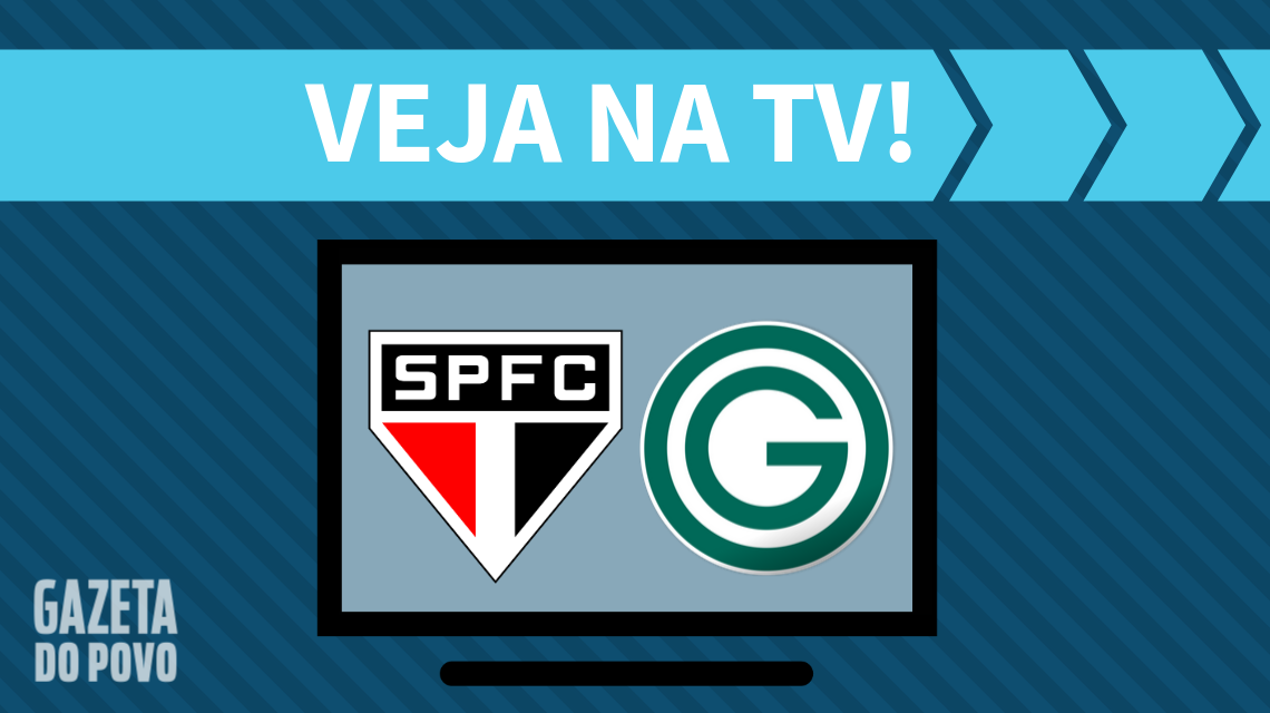 São Paulo x Goiás: veja na TV