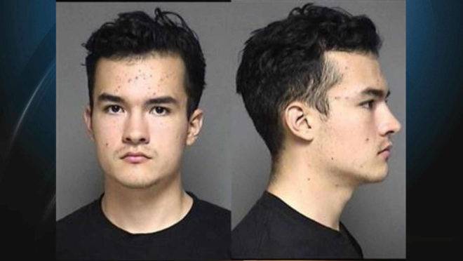 Samuel VanderWiel, suspeito de ter deixado uma garrafa com conteúdo químico em evento pró-vida em Rochester, EUA