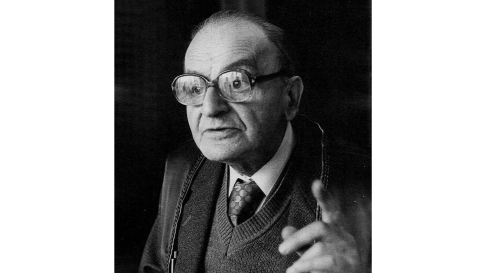 Constantin Noica e as seis doenças do espírito contemporâneo O filosofo romeno Constantin Noica.