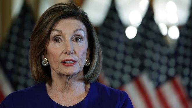 A líder da Câmara dos Representantes dos EUA, a democrata Nancy Pelosi