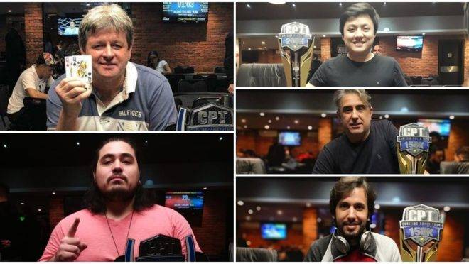 Todos os campeões do CPT em 2019 até agora.