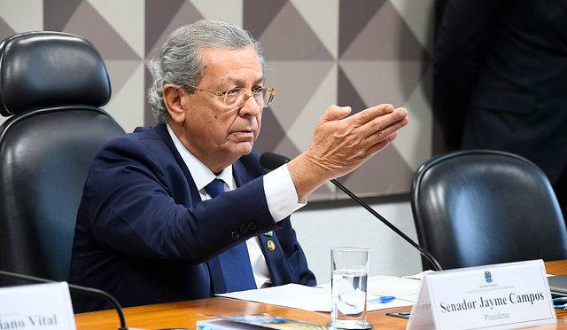 O senador Jayme Campos (DEM-MT).